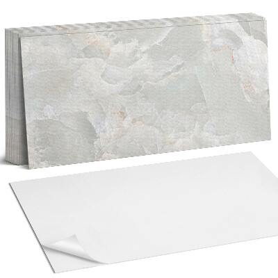 Panou decorativ bucatarie Model subtil de marmură