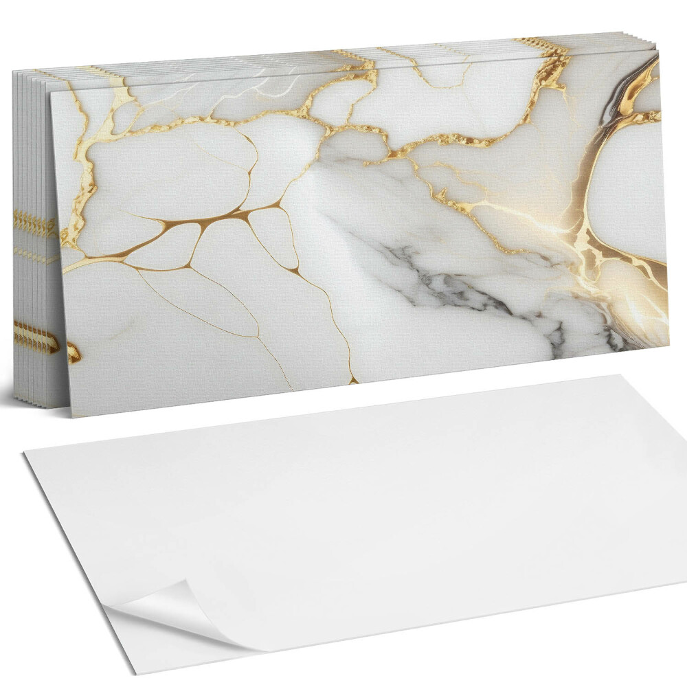 Panou decorativ bucatarie Model elegant de marmură