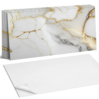 Panou decorativ bucatarie Model elegant de marmură