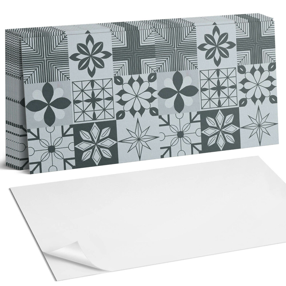 Panou decorativ bucatarie Modele geometrice în mozaic