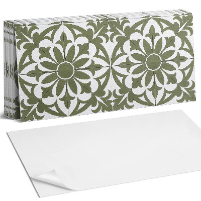 Panou perete Model floral cu frunze