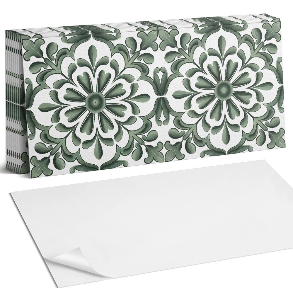 Panou perete Motiv vegetal într-un cerc