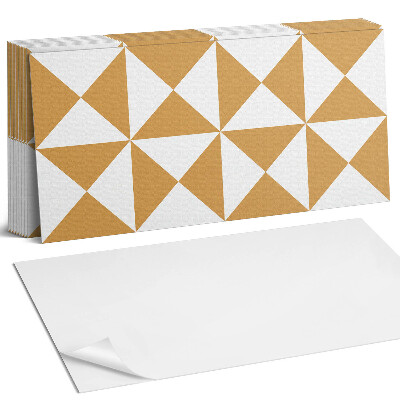 Panou decorativ bucatarie Model geometric triunghiular