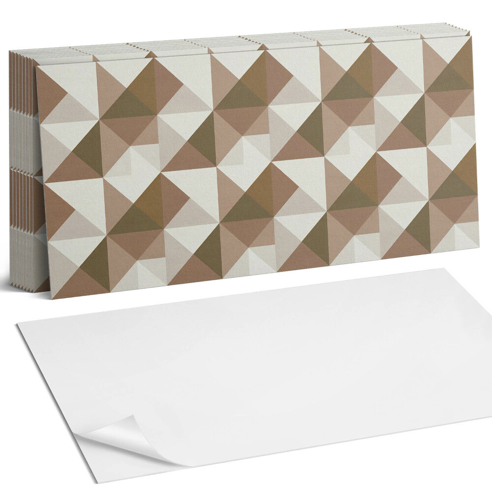 Panou perete Geometrie în triunghiuri