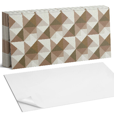 Panou perete Geometrie în triunghiuri