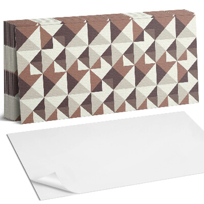 Panou decorativ Model geometric cu triunghiuri