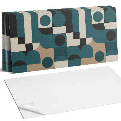 Panou decorativ bucatarie Forme și forme abstracte