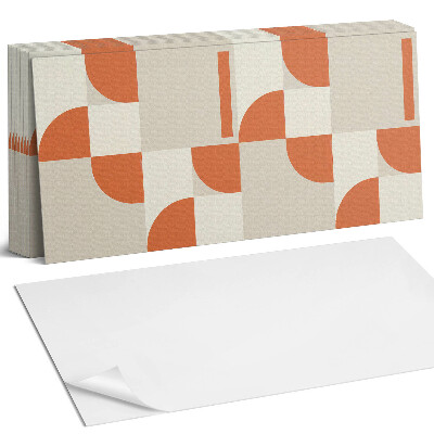 Panou decorativ bucatarie Aranjament abstract de forme