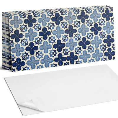 Panou decorativ bucatarie Model floral geometric