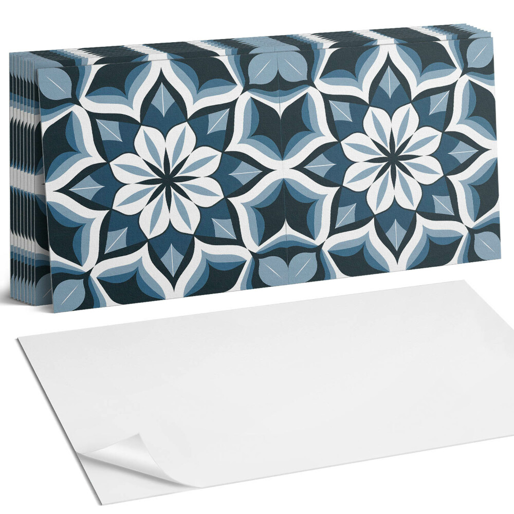 Panou perete Motiv floral în simetrie