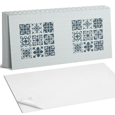 Panou perete Modele geometrice în pătrate