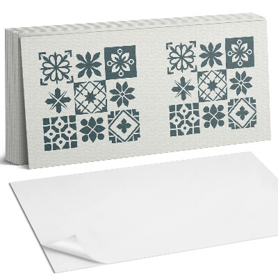 Panou decorativ bucatarie Modele geometrice în machetă