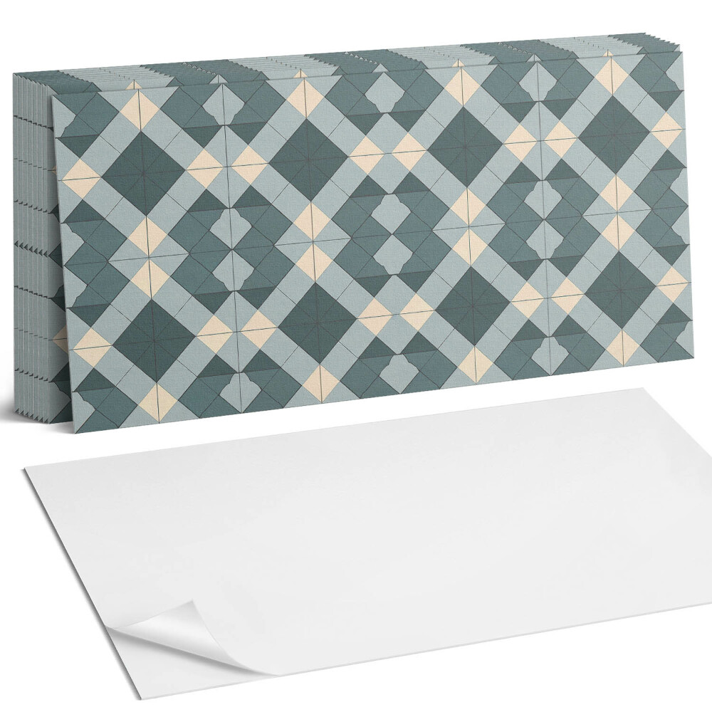 Panou decorativ bucatarie Model geometric de diamant