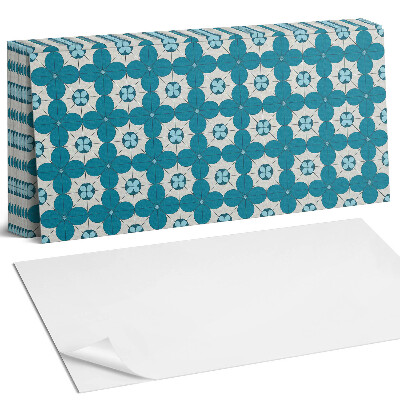 Panou decorativ bucatarie Model floral geometric