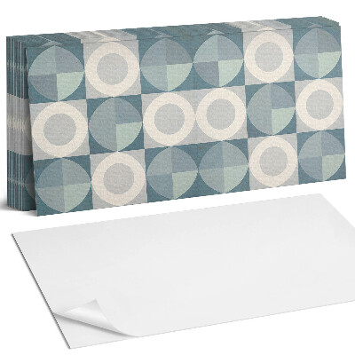 Panou decorativ bucatarie Geometria cercurilor și a formelor