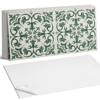 Panou decorativ bucatarie Model vegetal cu motiv floral