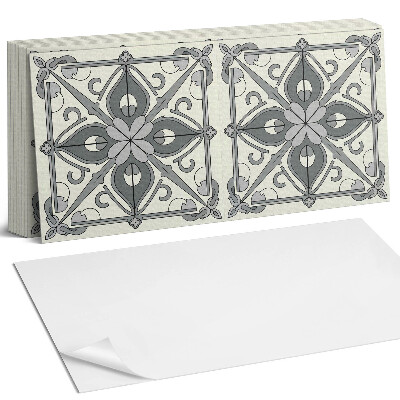 Panou perete Model floral cu simetrie