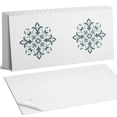 Panou decorativ Model floral în simetrie