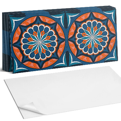 Panou perete Model Mandala cu frunze