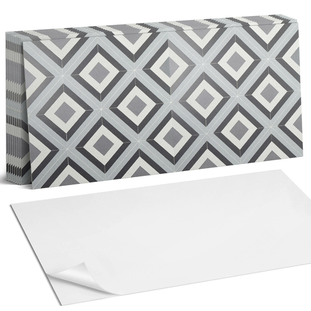 Panou perete Model geometric de romburi