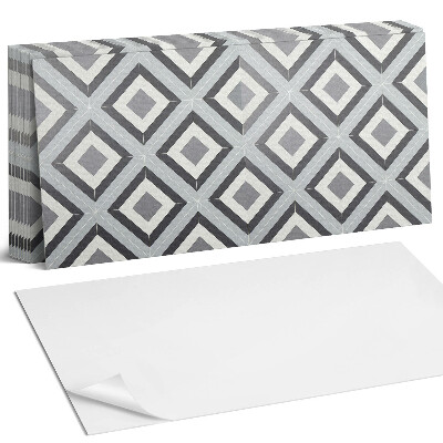 Panou perete Model geometric de romburi