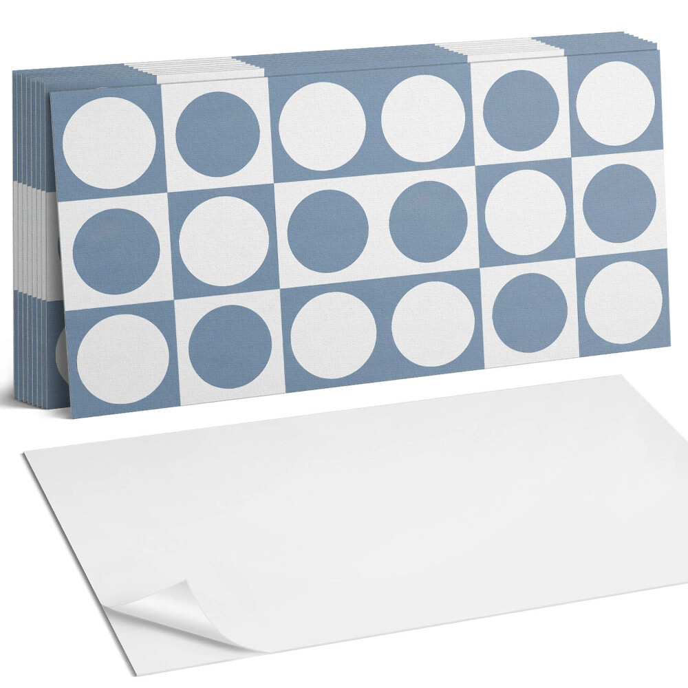 Panou decorativ Cercuri geometrice într-o grilă