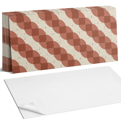 Panou decorativ bucatarie Model geometric ondulat