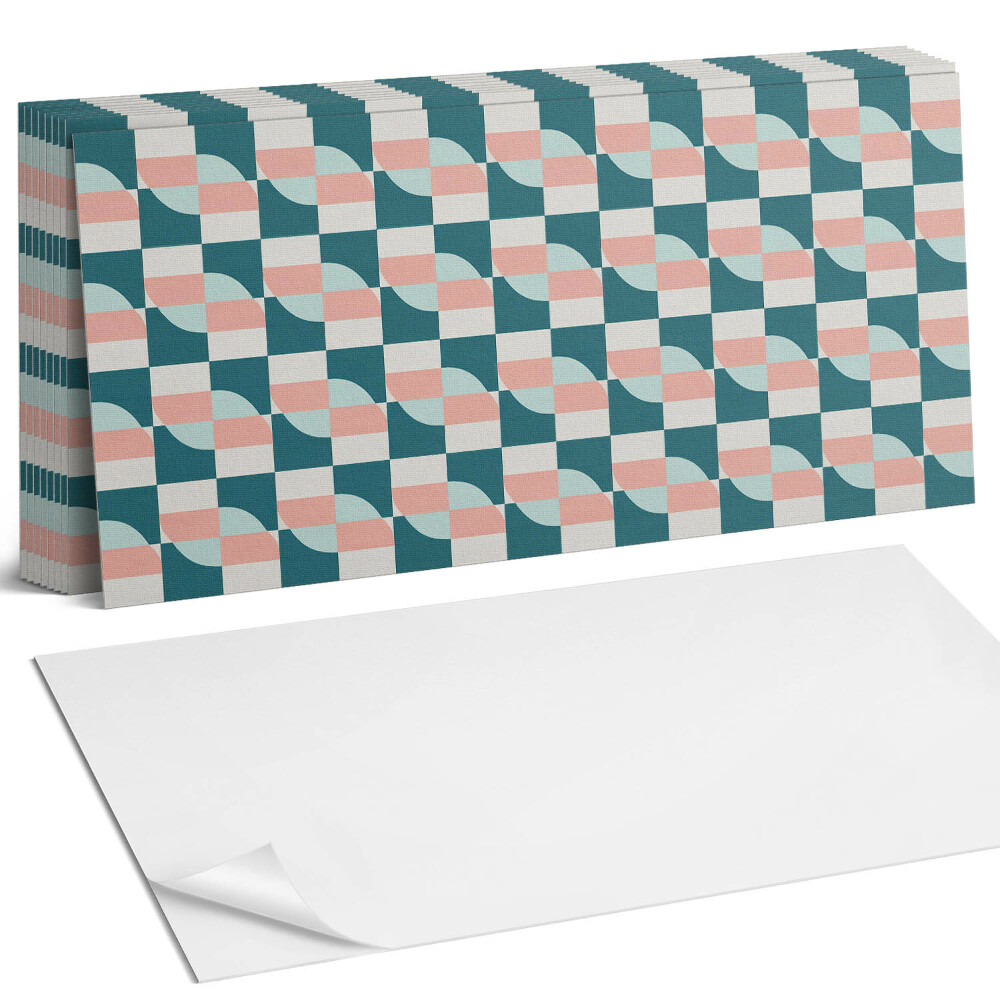 Panou decorativ Model geometric în carouri