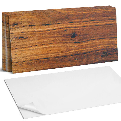 Panou decorativ bucatarie Model natural din lemn