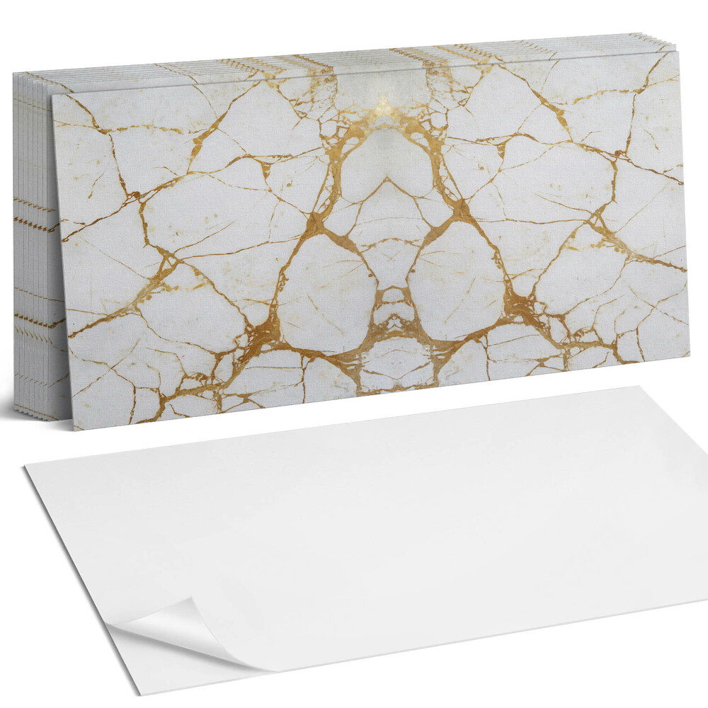 Panou decorativ bucatarie Marmură elegantă cu vene