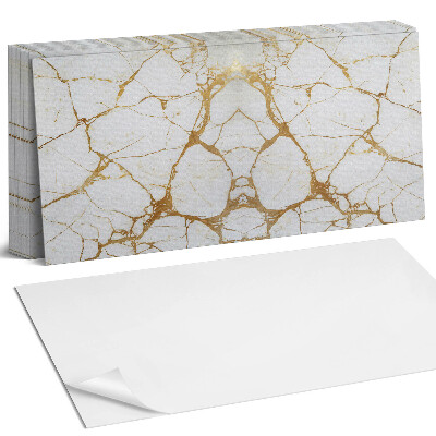 Panou decorativ bucatarie Marmură elegantă cu vene