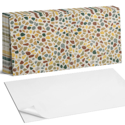 Panou decorativ bucatarie Model de mozaic de piatră