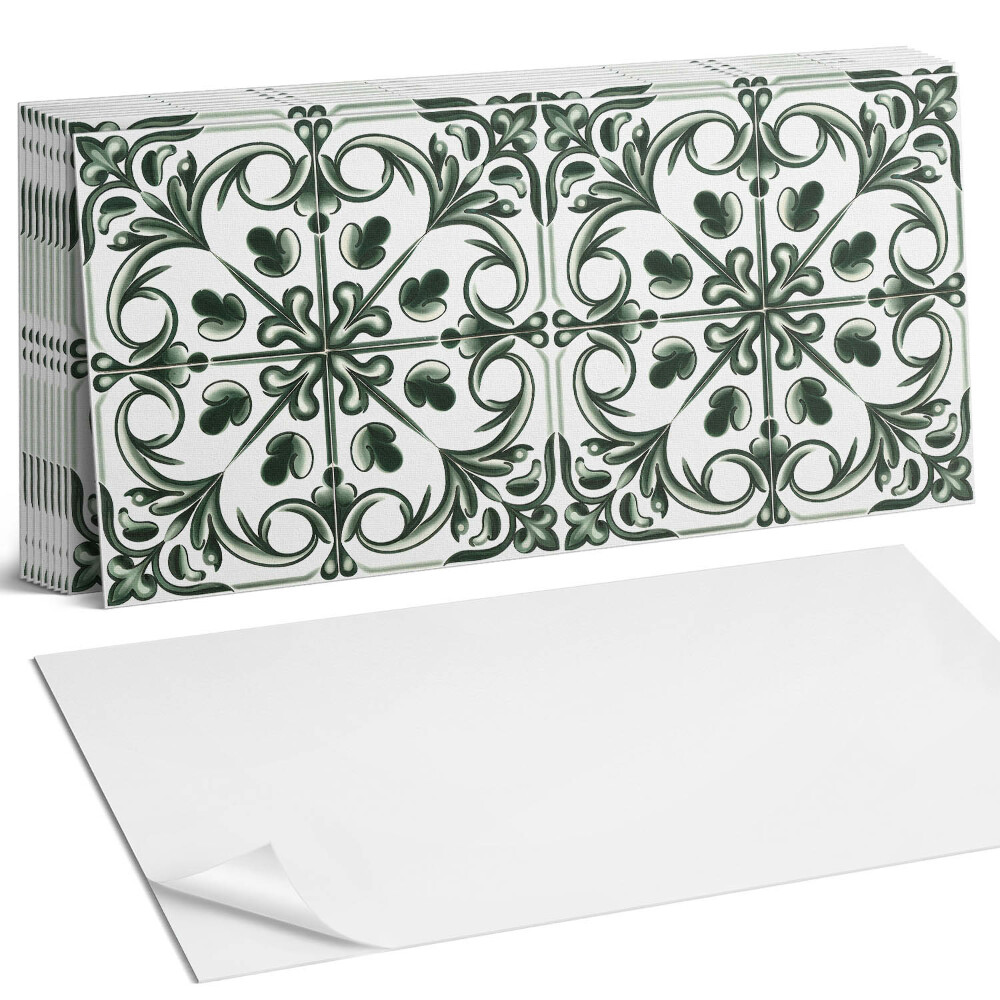 Panou perete Model vegetal în faianță