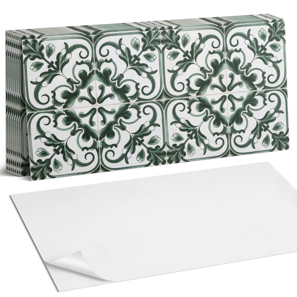 Panou perete Model de plante în pătrate