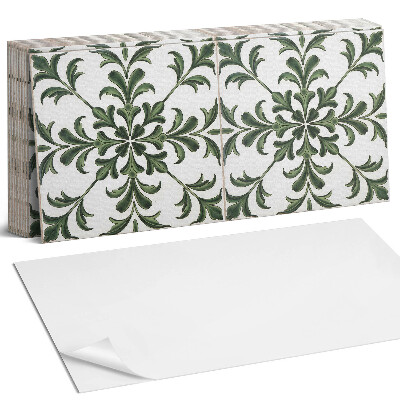 Panou decorativ Motiv vegetal pe faianță