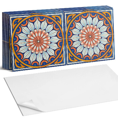 Panou decorativ bucatarie Model floral cu detalii