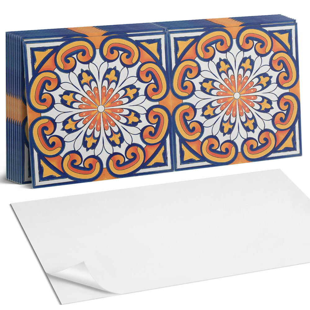 Panou decorativ Model floral pe fundal