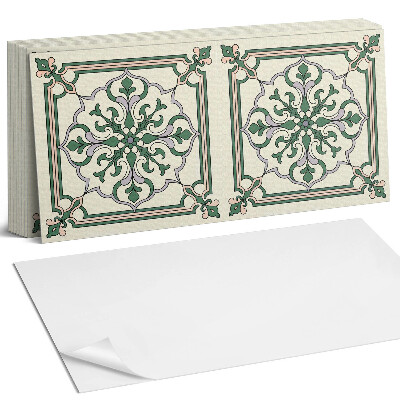 Panou perete Model floral cu ornamente