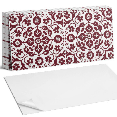 Panou perete Model floral cu ornamente