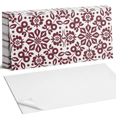 Panou decorativ Model floral cu frunze