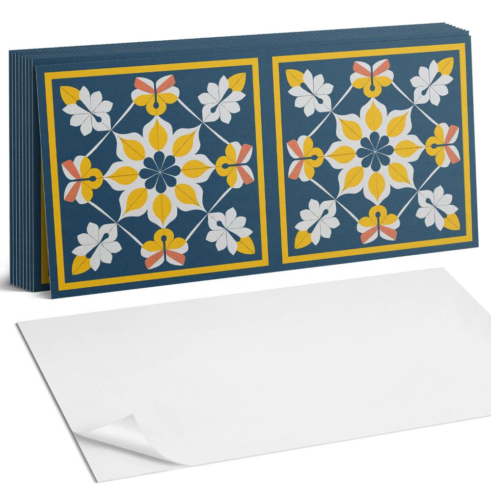 Panou decorativ Model floral în simetrie