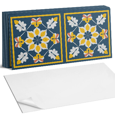 Panou decorativ Model floral în simetrie