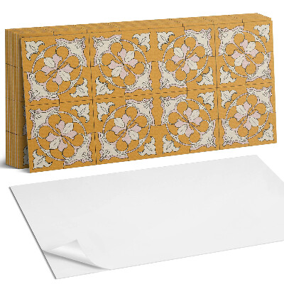 Panou decorativ Model floral în mozaic