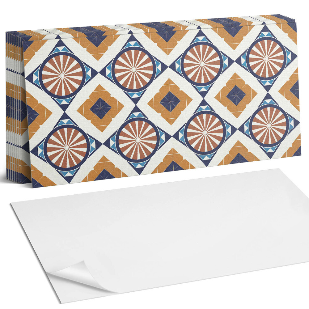 Panou decorativ bucatarie Model geometric cu cercuri