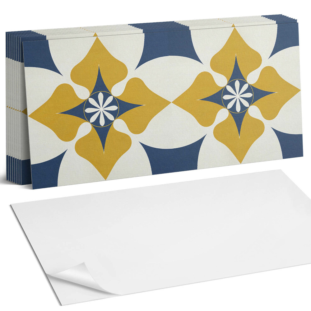 Panou perete Model floral cu simetrie