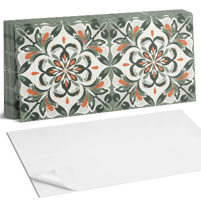 Panou perete Model floral cu frunze