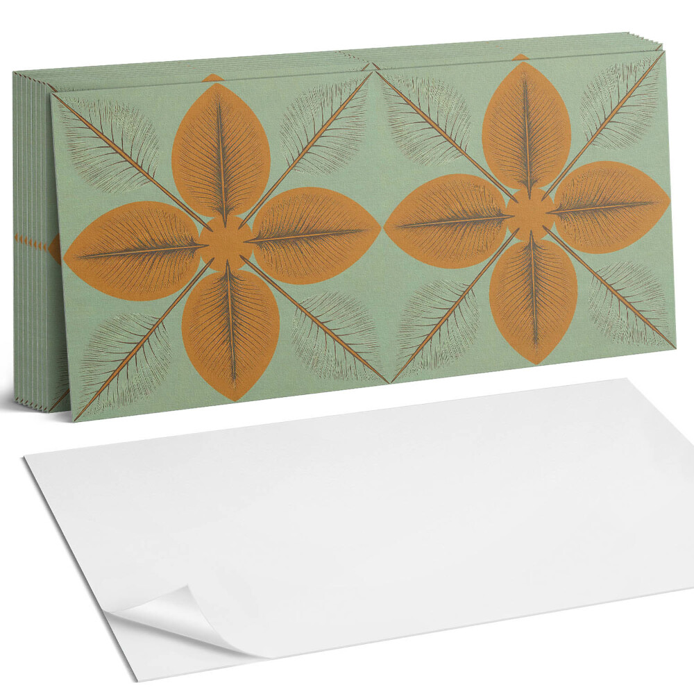 Panou decorativ Frunze într-un model simetric