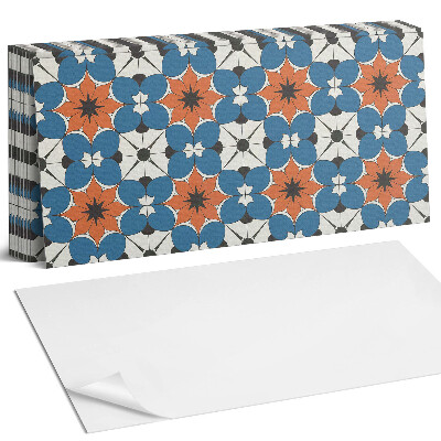 Panou perete Model floral pe fundal