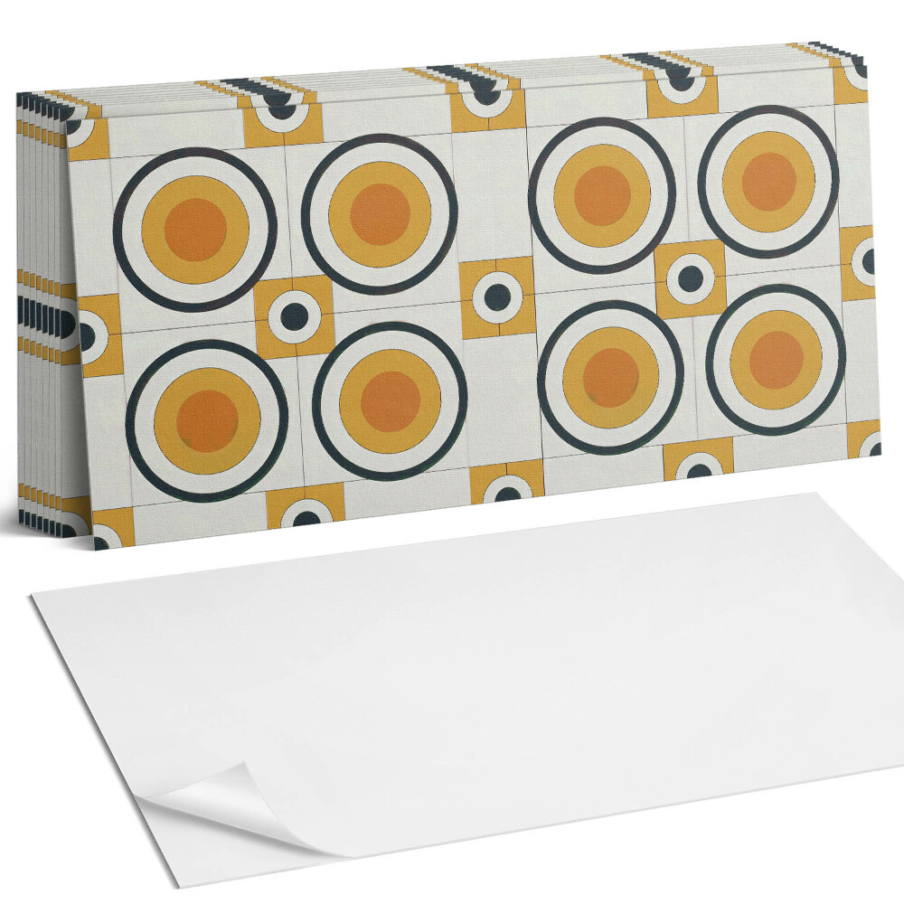 Panou decorativ Geometria cercurilor și pătratelor