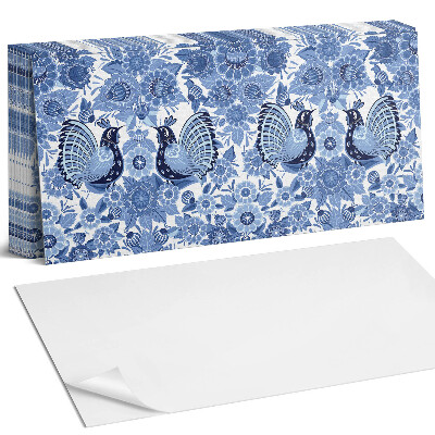 Panou decorativ Model cu păsări și flori